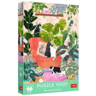 Acasă dulce casă puzzle premium plus 1000 de piese - Trefl