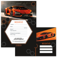 Ars Una: Invitație de petrecere Lamborghini cu plic