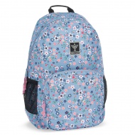 Ars Una: Pearl Blossom ghiozdan școlar cu flori AU-14, rucsac 32x51x25cm