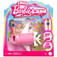 Barbie: Mini BarbieLand vehicule - Set avion de vis - Mattel