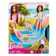 Barbie: Piscină cu bebeluș - Mattel