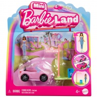 Barbie: Vehicule Mini BarbieLand - Set mașină de vis - Mattel