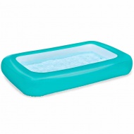 Bestway: Aquababes™ piscină pătrată cu margini gonflabile 165 x 104 x 25 cm