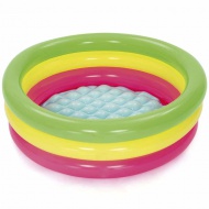 Bestway: Swim Squad™ piscină pentru bebeluși cu trei inele Ø 70 x 24 cm