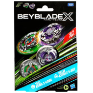 Beyblade X: Duall Pack Yell Kong 3-60GB vs. Helm Knight 5-80T set de titirezi - Hasbro