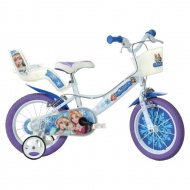 Bicicletă cu model de Regină Zăpezii, mărimea 12 - Bicicletă Dino Bikes