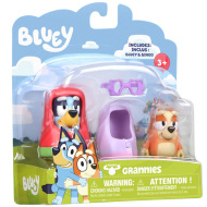 Bluey: Pachet dublu de figurine - Bluey bătrân și Bingo