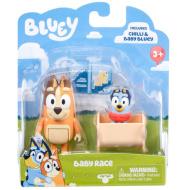 Bluey: Pachet figurine dublu - Baby Bluey și Chilli