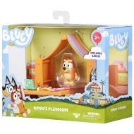 Bluey: Set de figurine pentru camera de joacă mini a lui Bingo