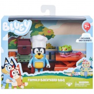 Bluey: Set de figurine pentru petrecere BBQ în grădină cu figurina Bandit