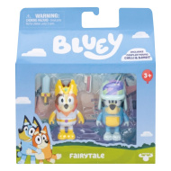 Bluey: Set figurine 2 bucăți Chilli și Bandit Tündérmese