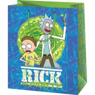 Cardex: Geantă cadou exclusivă de dimensiuni medii Rick și Morty 17x10x23cm