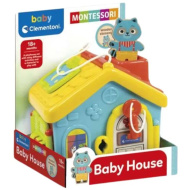 Clementoni Baby: Set de joc educativ căsuță cu chei Montessori