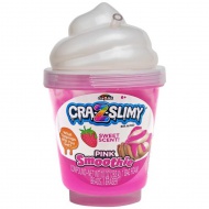 Cra-Z-Slimy: smoothie de slime parfumat în culoarea roz cu aroma de căpșuni - Cra-Z-Art