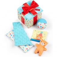 Cutie de lemn cu surprize pentru bebeluși, set de 5 bucăți - Melissa &amp; Doug