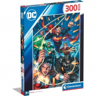 DC Comics: Liga Dreptății puzzle super de 300 de piese - Clementoni