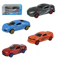 Die-Cast: Mașină sportivă din metal în diferite variante 1/64 1buc