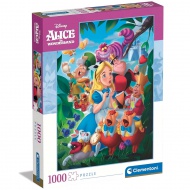 Disney: Alice în Țara Minunilor puzzle de 1000 de piese - Clementoni