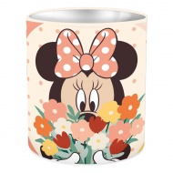 Disney+Suport+de+birou+pentru+instrumente+de+scris+din+metal+în+formă+de+cilindru+Minnie+Mouse+10x11cm