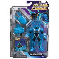 Figurină de joc DC Metal Force Blue Beetle cu echipament - Spin Master