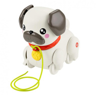 Fisher-Price: Micii prieteni activi Plimbător Mops - Mattel