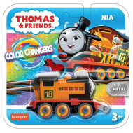 Fisher-Price: Thomas și prietenii - Locomotivă care își schimbă culoarea - Nia - Mattel