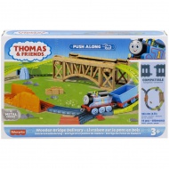 Fisher-Price: Thomas și prietenii - Set de livrare pe pod din lemn - Mattel