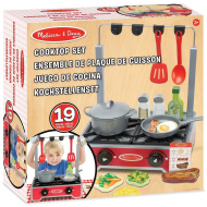 Gătit și coacere: Set de copt din lemn Deluxe - Melissa &amp; Doug