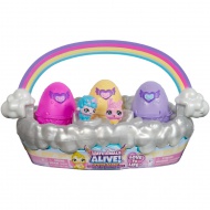 Hatchimals: Coș de primăvară cu 3 figurine surpriză - Spin Master