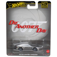 Hot Wheels Cultură Pop: James Bond Aston Martin Vanquish mașinuță 1/64 - Mattel