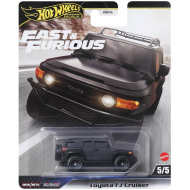 Hot Wheels: Fast &amp; Furious Toyota FJ Cruiser Deluxe mașinuță premium 1/64 - Mattel