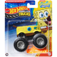 Hot Wheels: Monster Trucks - Mașinuță SpongeBob Pantaloni Pătrați 1/64 - Mattel