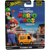 Hot Wheels Seria Cultură Pop - Super Mario Bros. Movie - Mașinuță Plumber Van 1/64 - Mattel