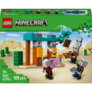 LEGO® Minecraft: Patrula Illagerilor în deșert (21267)