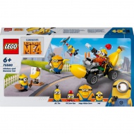 LEGO® Minions: Minioni și mașina de banane (75580)