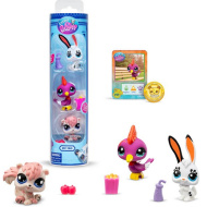 Littlest Pet Shop: Iepure, ciocănitoare, veveriță set de 3 figurine - Country vibes seria 2