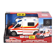 Majorette: Ambulanță Mercedes-Benz Sprinter cu lumină și sunet - Simba Toys