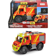 Majorette: Mașină de pompieri Unimog U530 din metal cu lumină și sunet - Simba Toys