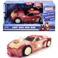 Marvel: Eroul Luminii Iron Man vehicul cu efecte de lumină și sunet - Jada Toys