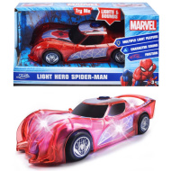 Marvel: Eroul Luminii Spider-Man vehicul cu efecte de lumină și sunet - Jada Toys