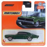 Matchbox: 1966 Dodge Charger mașinuță verde 1/64 – Mattel