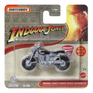 Matchbox: Indiana Jones Ducati Scrambler 1/64 mașinuță - Mattel