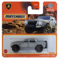 Matchbox: Lamborghini LM002 mașinuță argintiu-griu 1/64 – Mattel