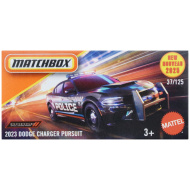 Matchbox: Mașinuță 2023 Dodge Charger Pursuit în cutie de carton 1/64 - Mattel