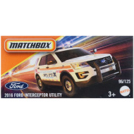 Matchbox: Mașinuță Ford Interceptor Utility 2016 în cutie de carton 1/64 - Mattel