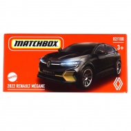 Matchbox: Mașinuță Renault Mégane 2022 în cutie de carton 1/64 negru - Mattel