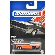 Matchbox: Mașinuță iconică 1969 Camaro SS 396 Convertible - Mattel