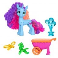 Micul meu ponei: Spune-ți povestea figurina ponei Misty Brightdawn cu balon - Hasbro