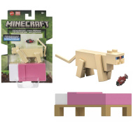 Minecraft: Set figurine personaj pisică persană - Mattel