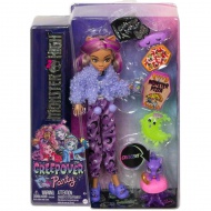 Monster High: Petrecere de Groază cu Clawdeen Wolf și accesorii - Mattel